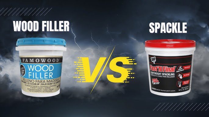 Wood Filler Vs Spackle