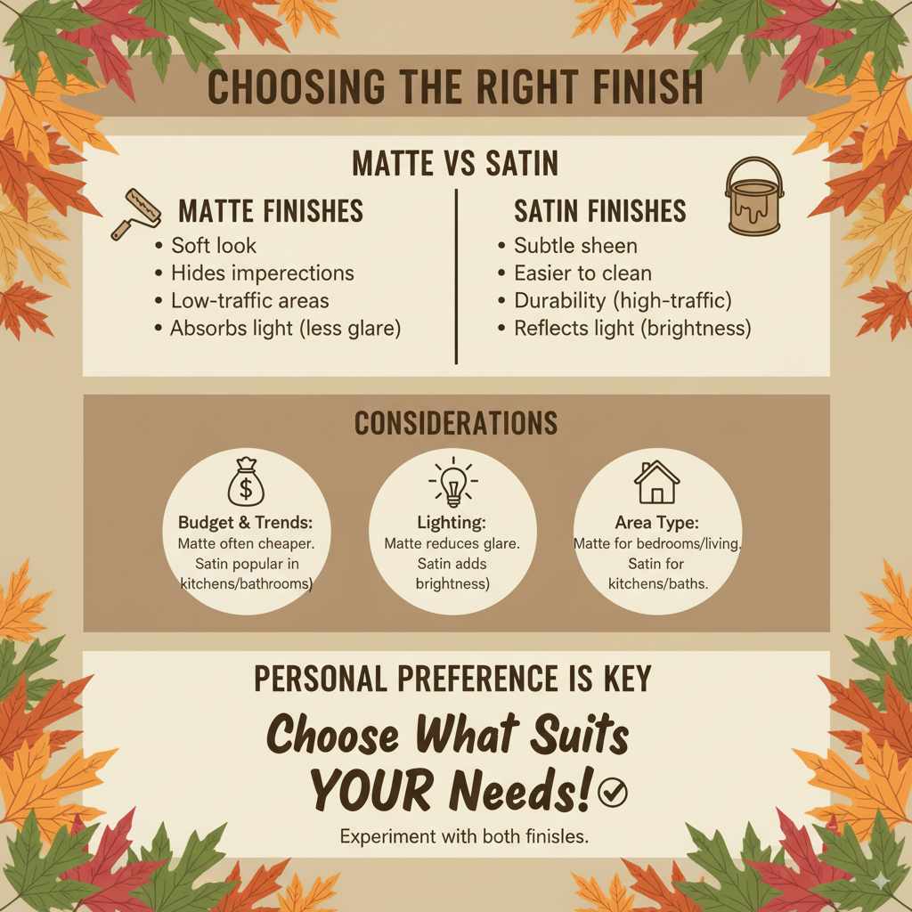 Choosing The Right Finish