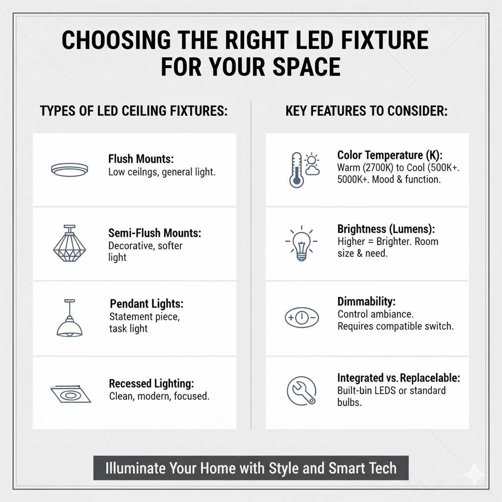 Choosing the Right LED Fixture for Your Space