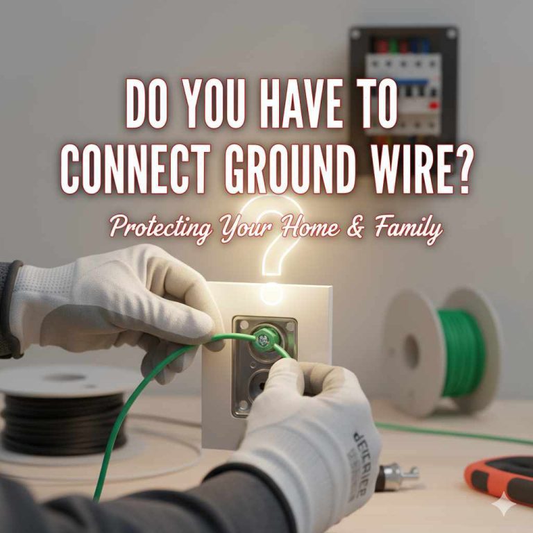 Do You Have To Connect Ground Wire