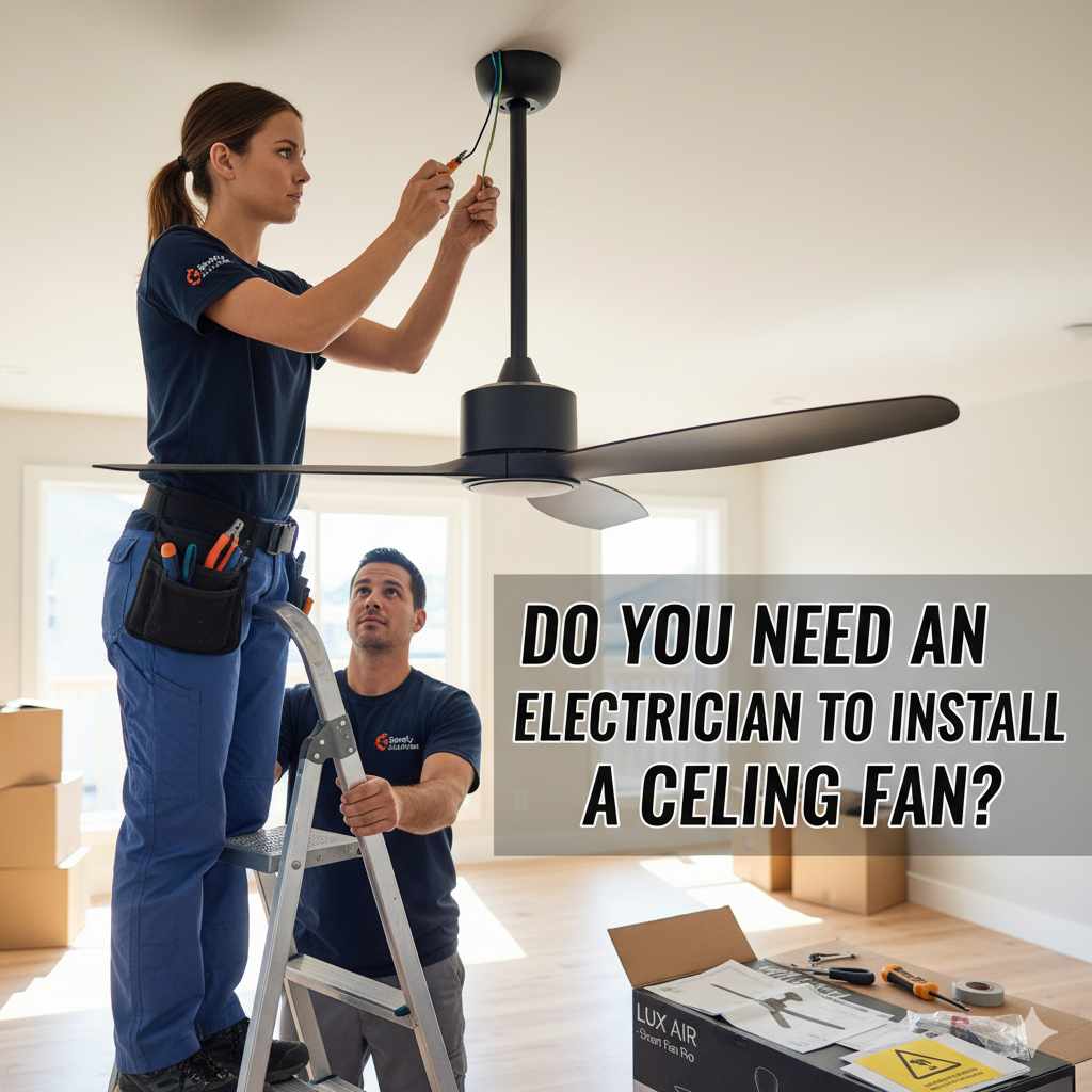 Do You Need An Electrician To Install A Ceiling Fan?