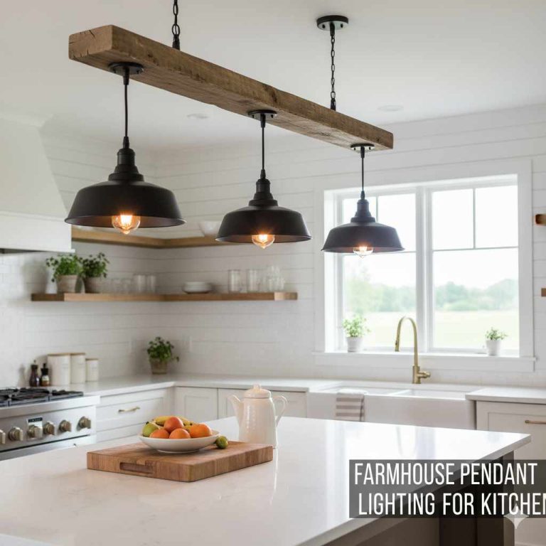 Farmhouse Pendant Lighting For Kitchen