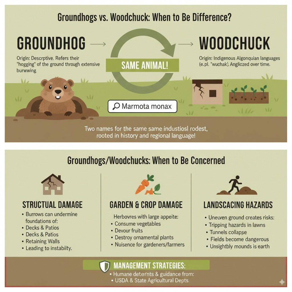 The Groundhog-Woodchuck Conundrum