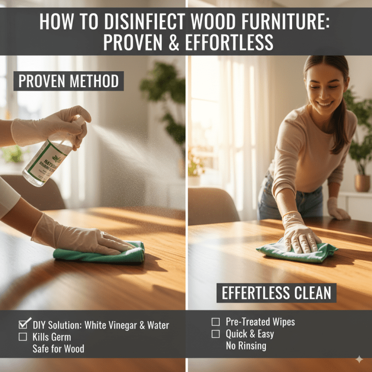 How to Disinfect Wood Furniture