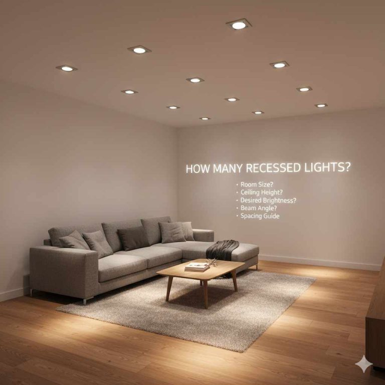 How Many Recessed Lights