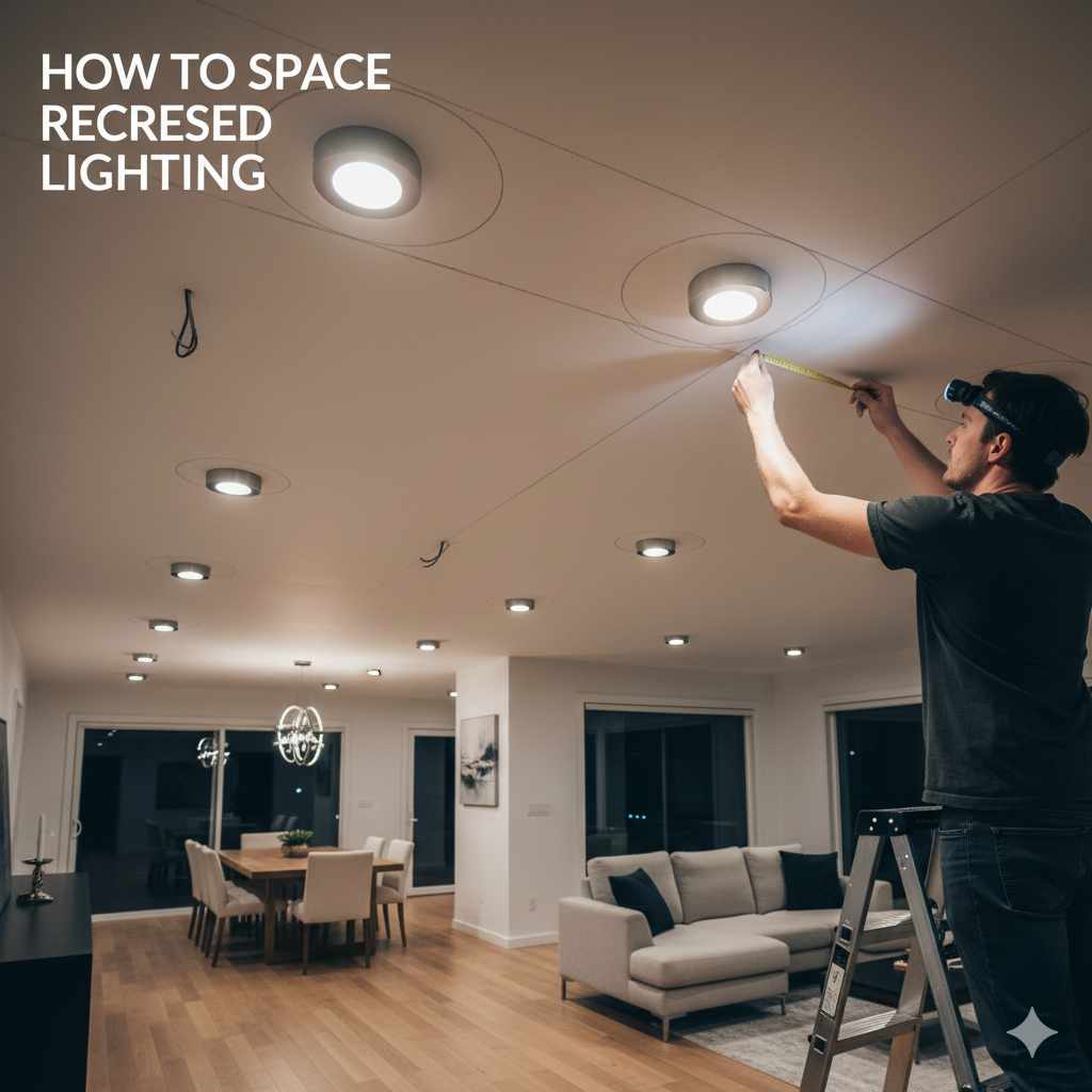How To Space Recessed Lighting