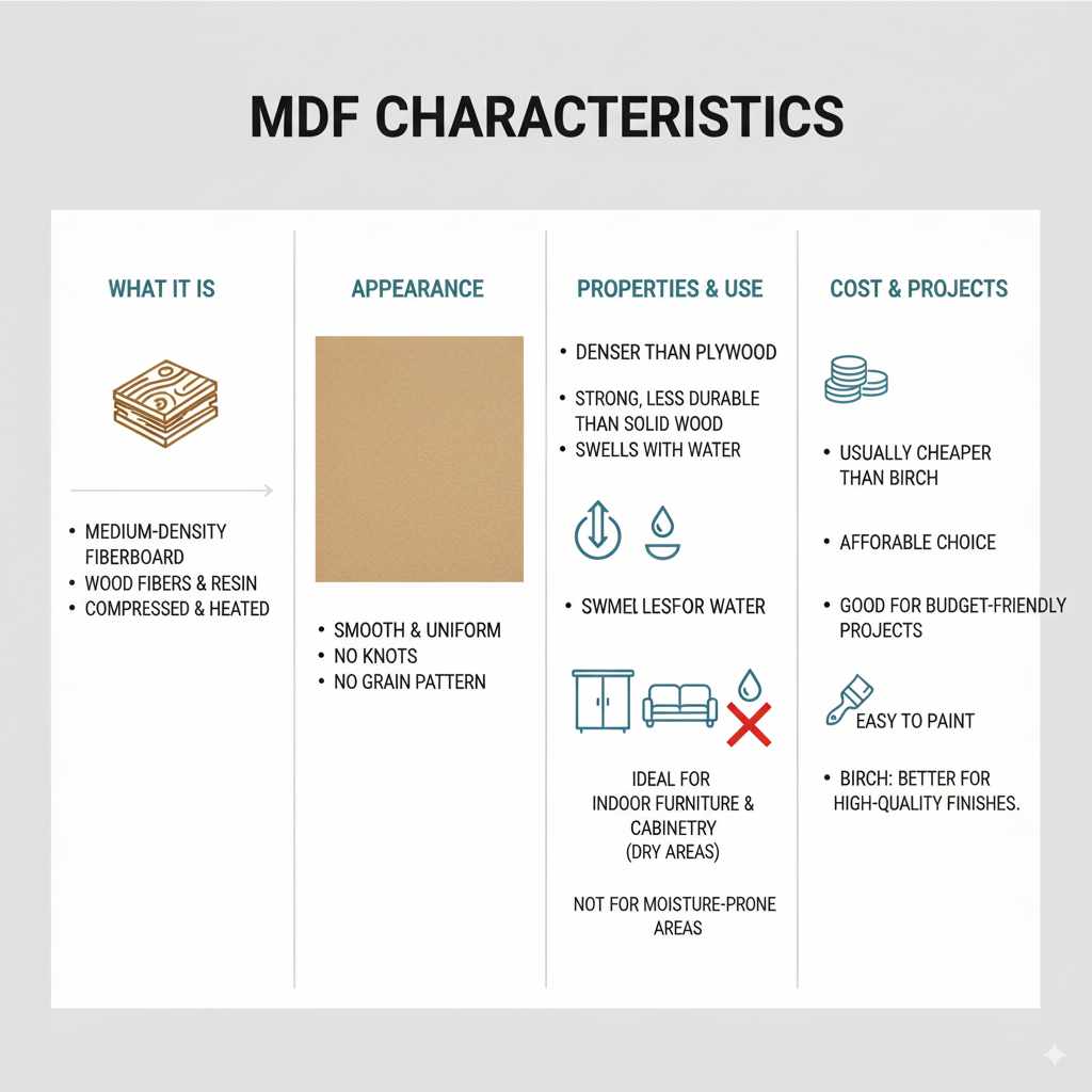 Mdf Characteristics