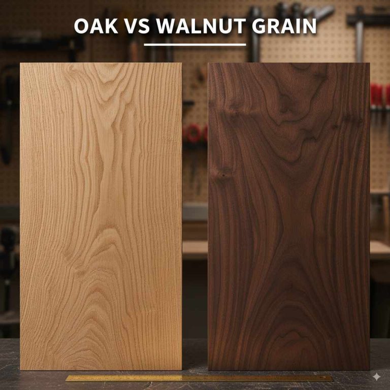 Oak Vs Walnut Grain