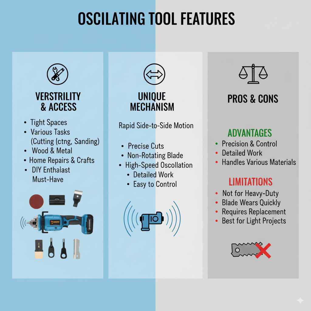 Oscillating Tool Features