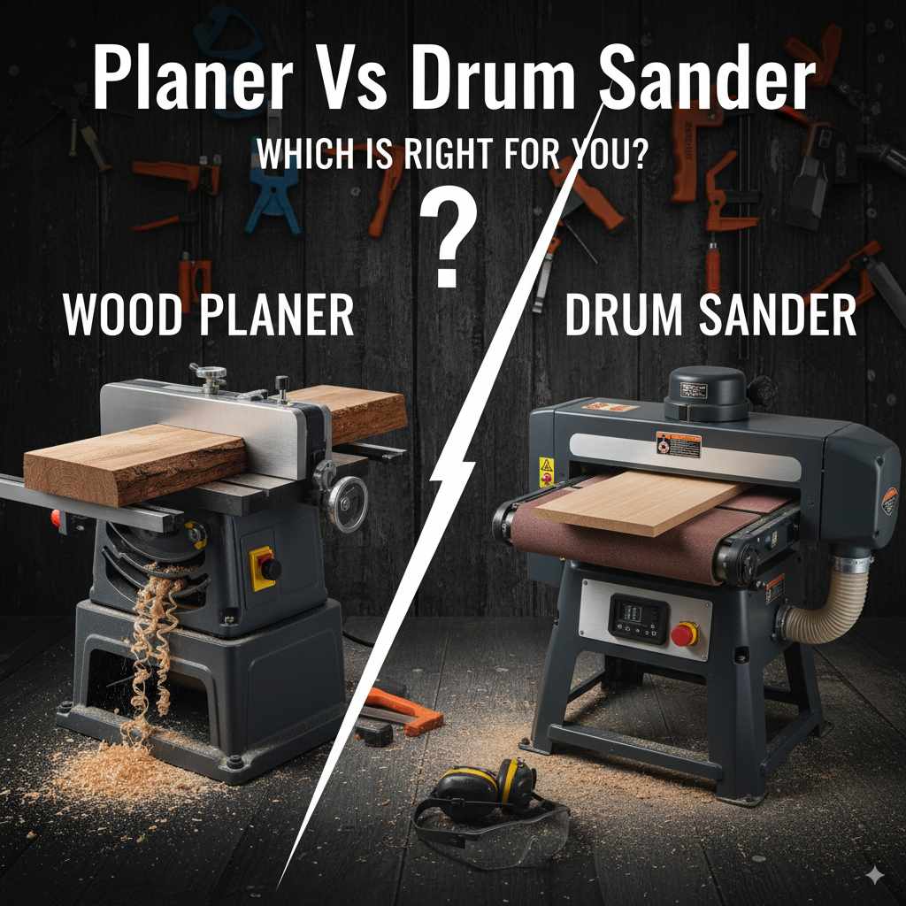 Planer Vs Drum Sander