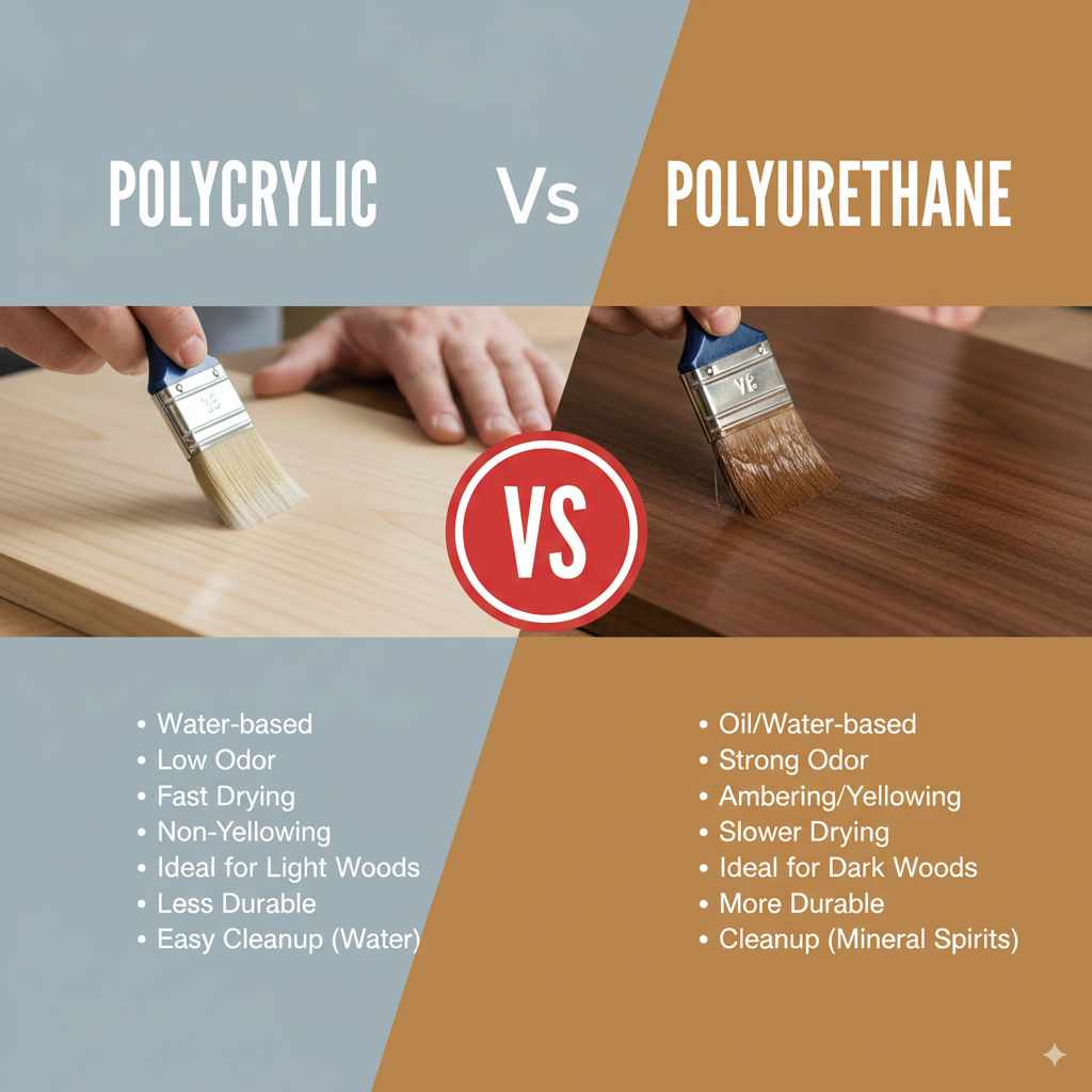 Polycrylic Vs Polyurethane