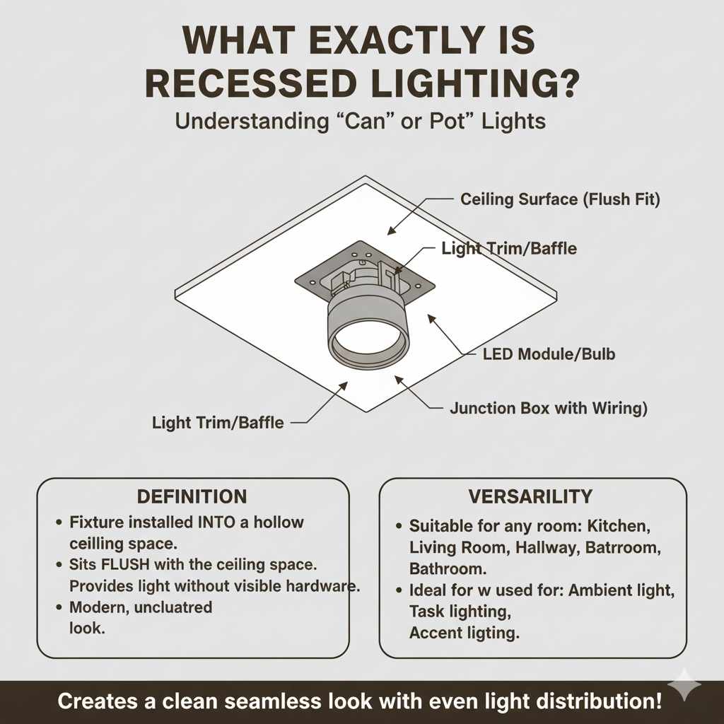 What Exactly is Recessed Lighting?