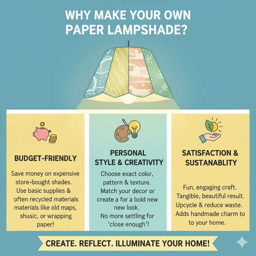 Why Make Your Own Paper Lampshade?