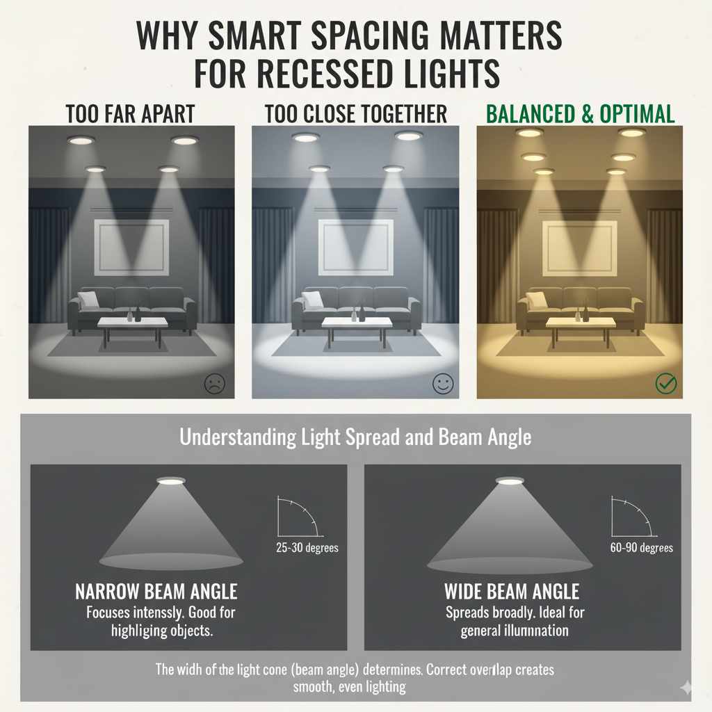 Why Smart Spacing Matters for Recessed Lights