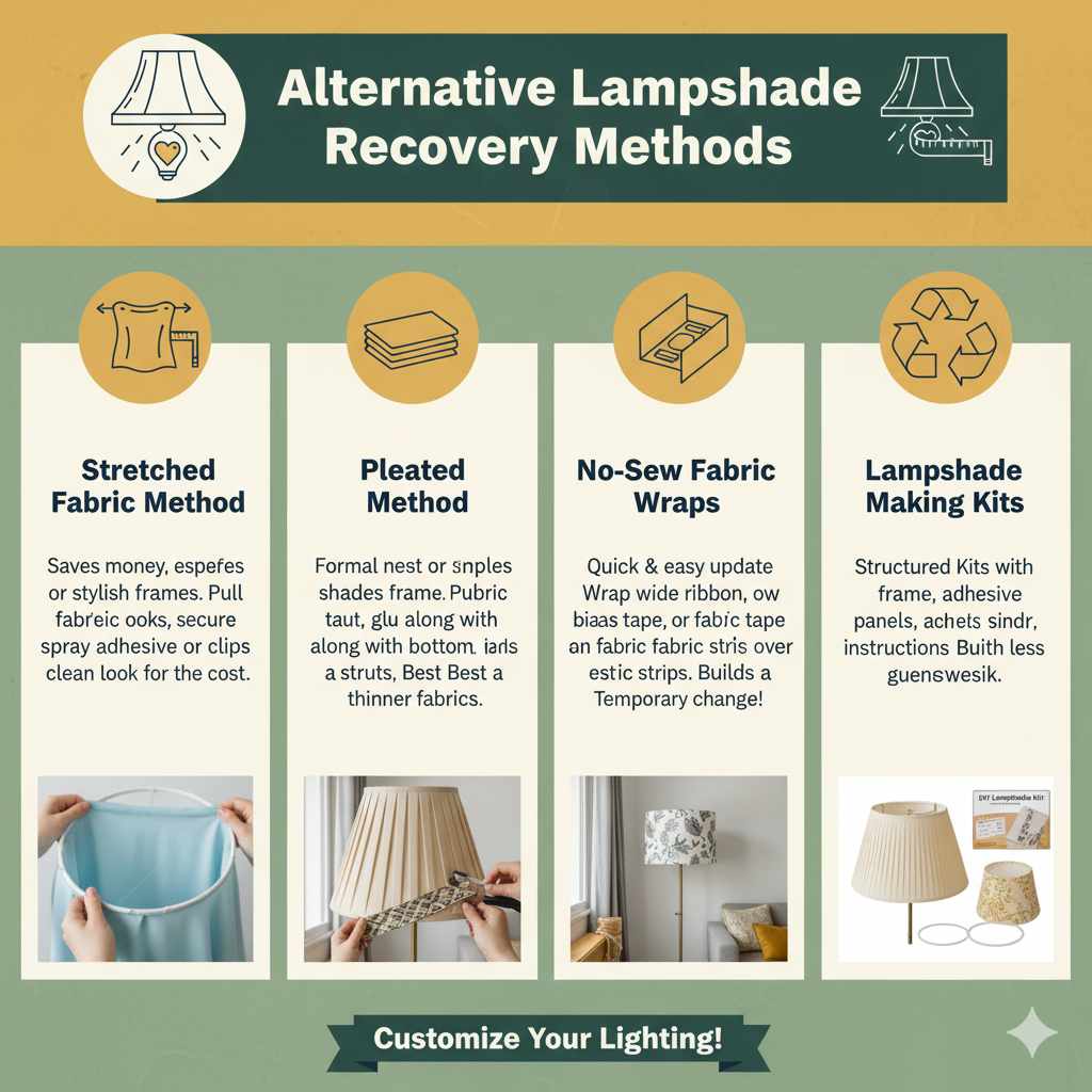 Alternative Lampshade Recovery Methods