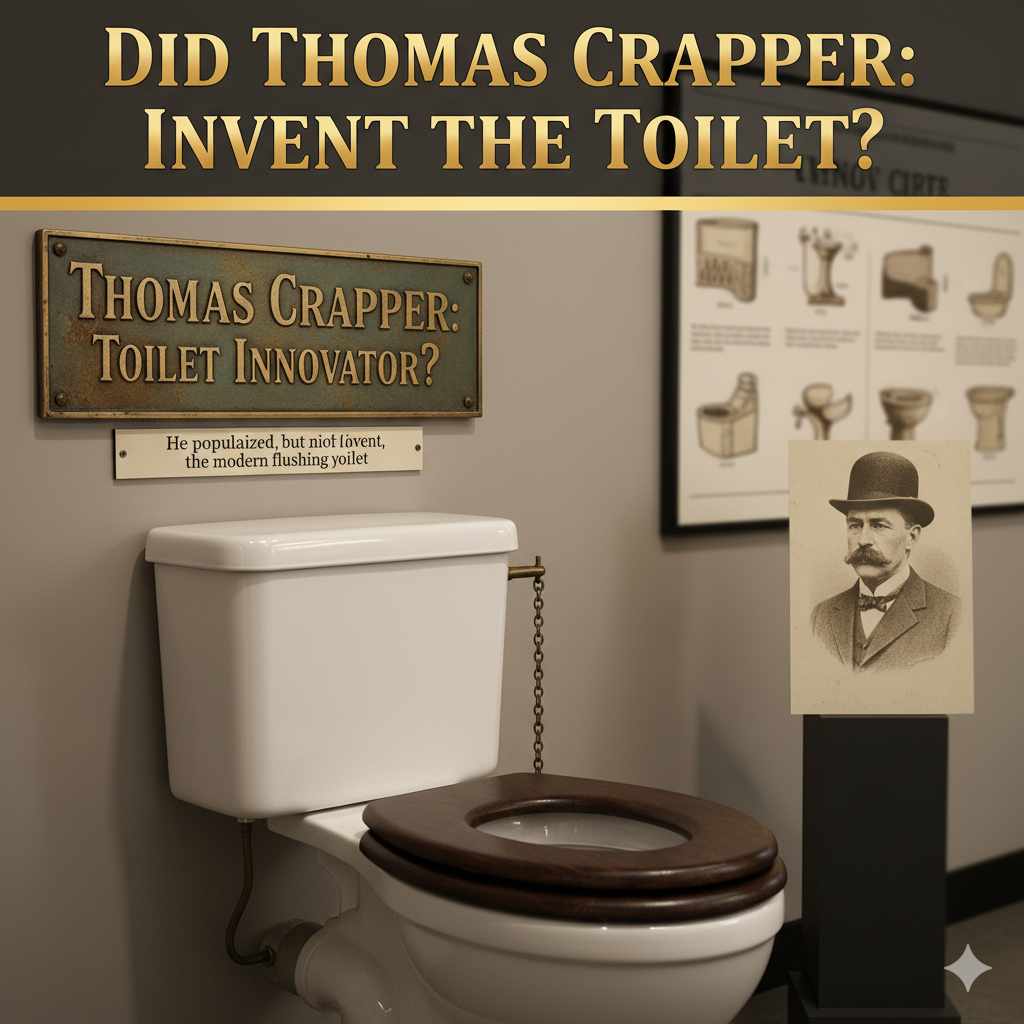 Did Thomas Crapper Invent the Toilet?