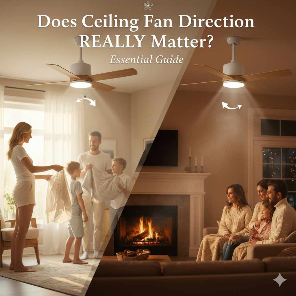 Does Ceiling Fan Direction Really Matter?