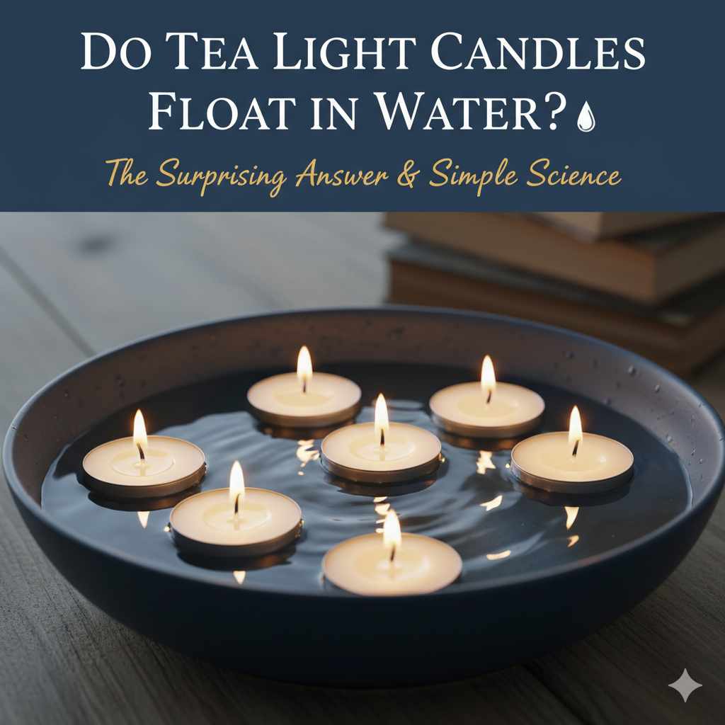 Does Tea Light Candles Float In Water?