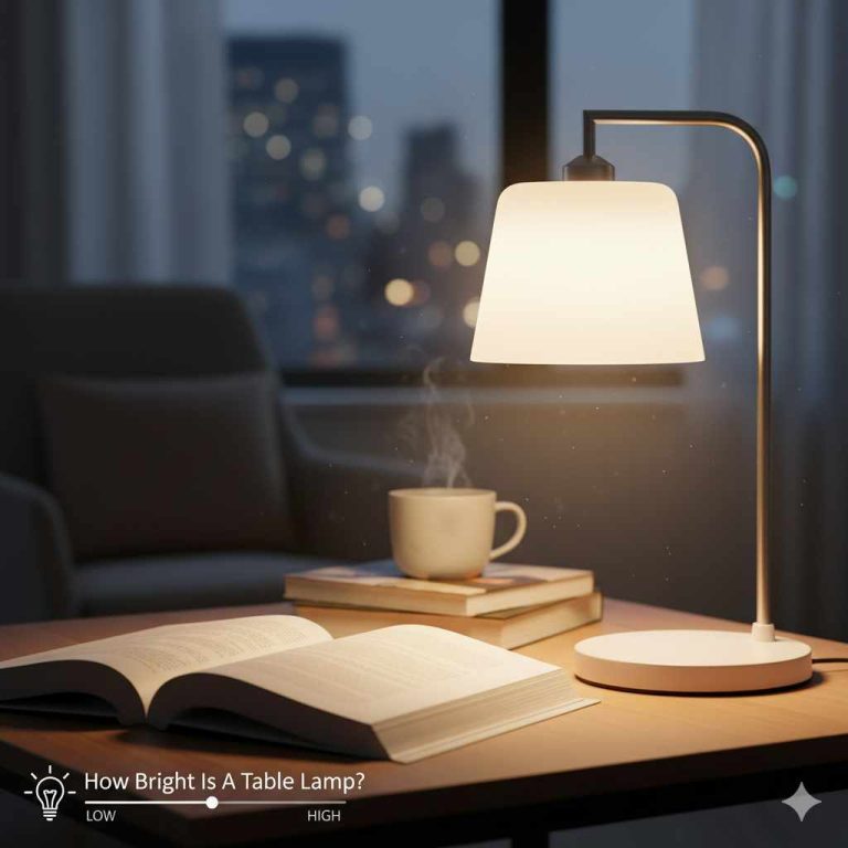 How Bright Is A Table Lamp