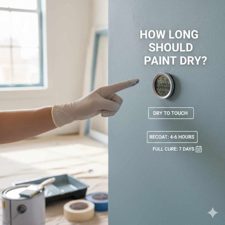 How Long Should Paint Dry