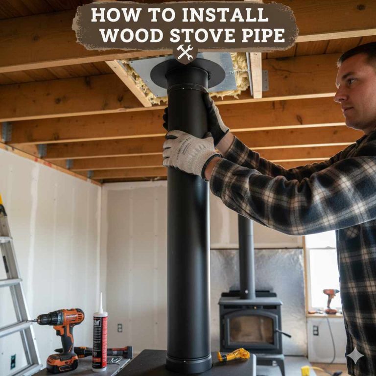 How To Install Wood Stove Pipe