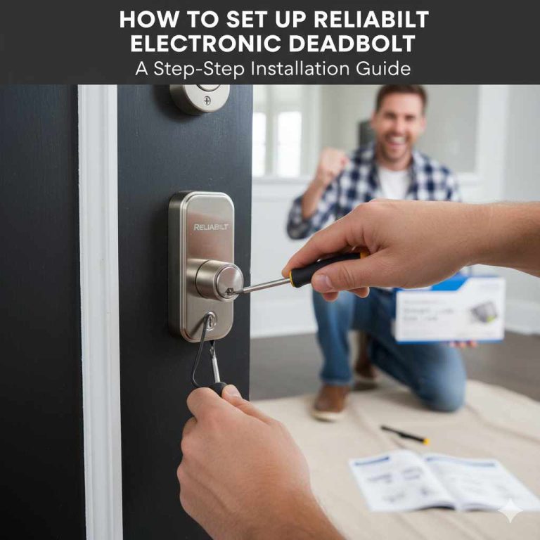How To Set Up Reliabilt Electronic Deadbolt