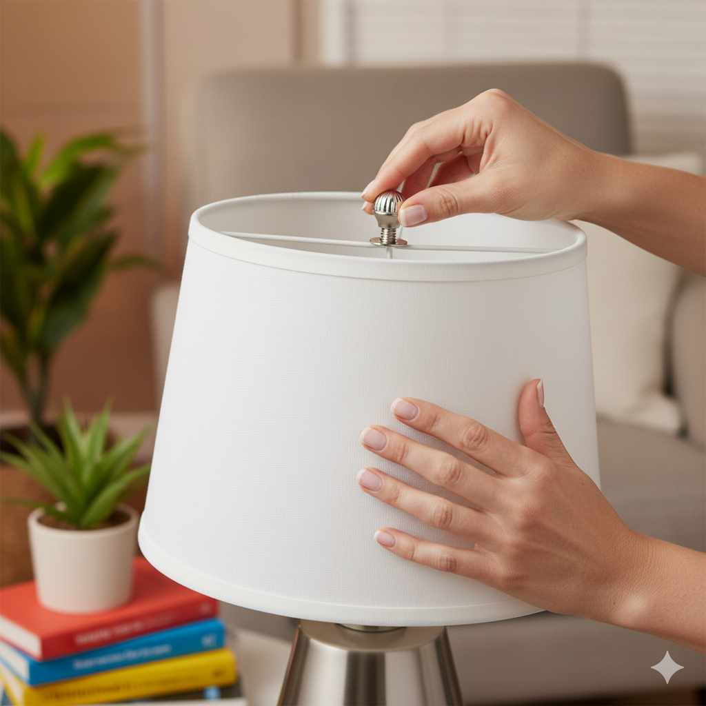 How to Fix a Wobbly Lamp Shade