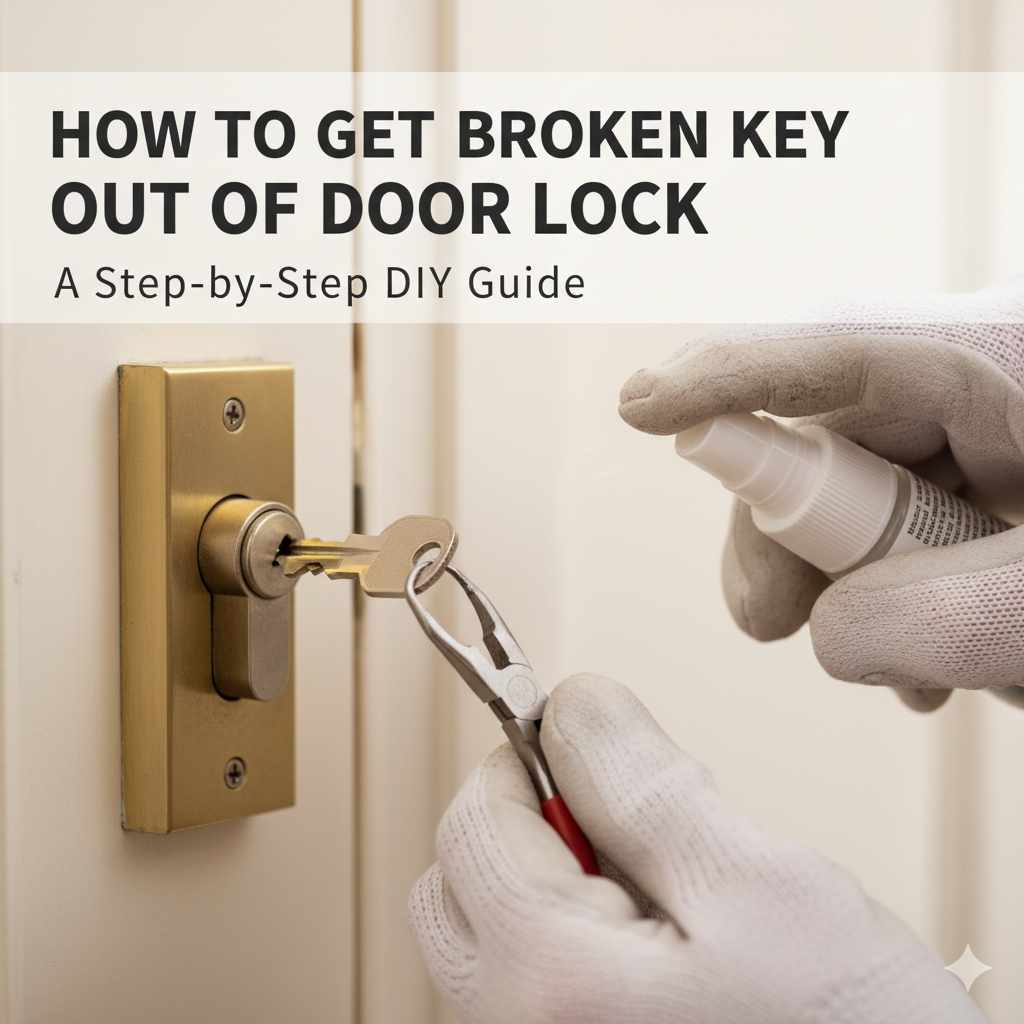 How to Get Broken Key Out of Door Lock