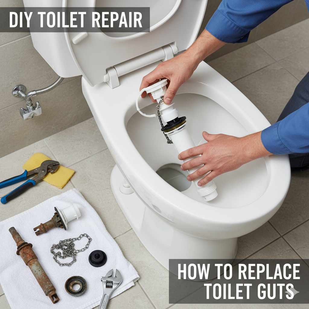 How to Replace Toilet Guts