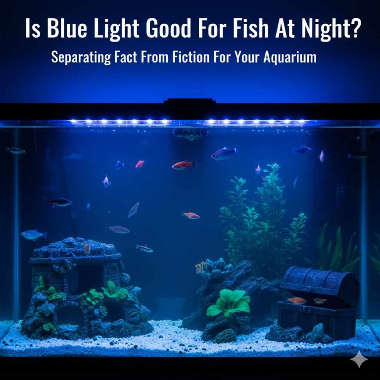 Is Blue Light Good For Fish At Night?