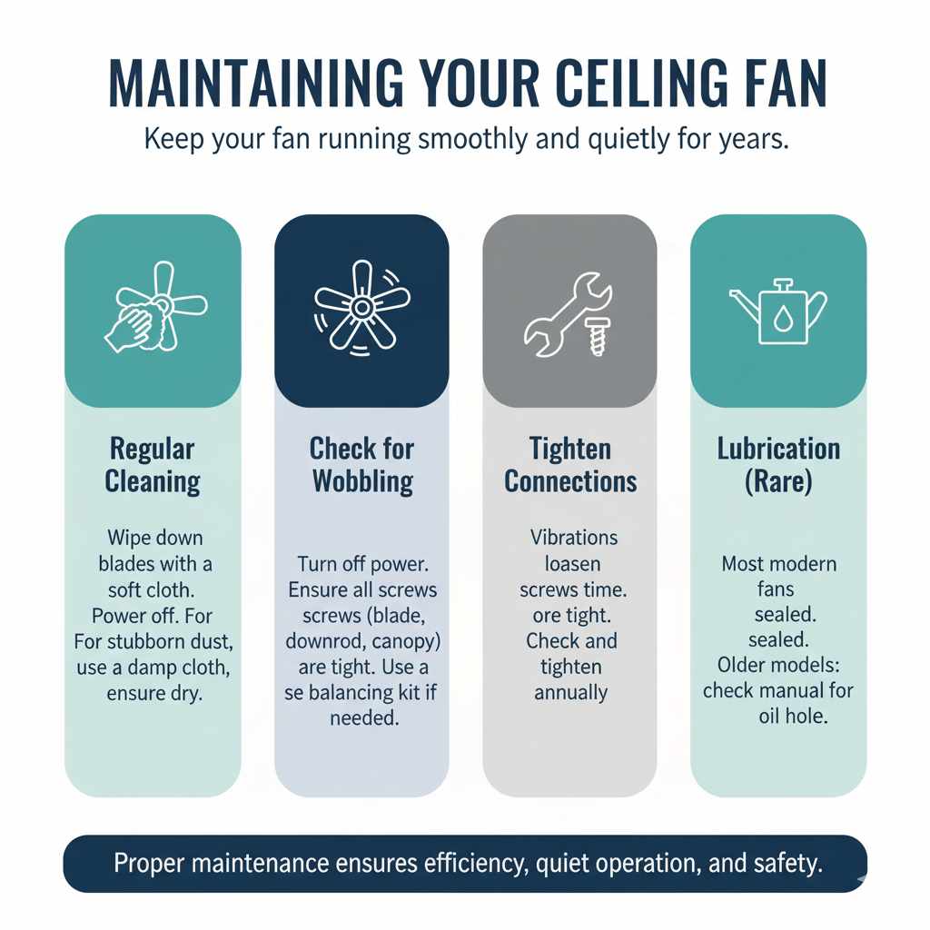 Maintaining Your Ceiling Fan