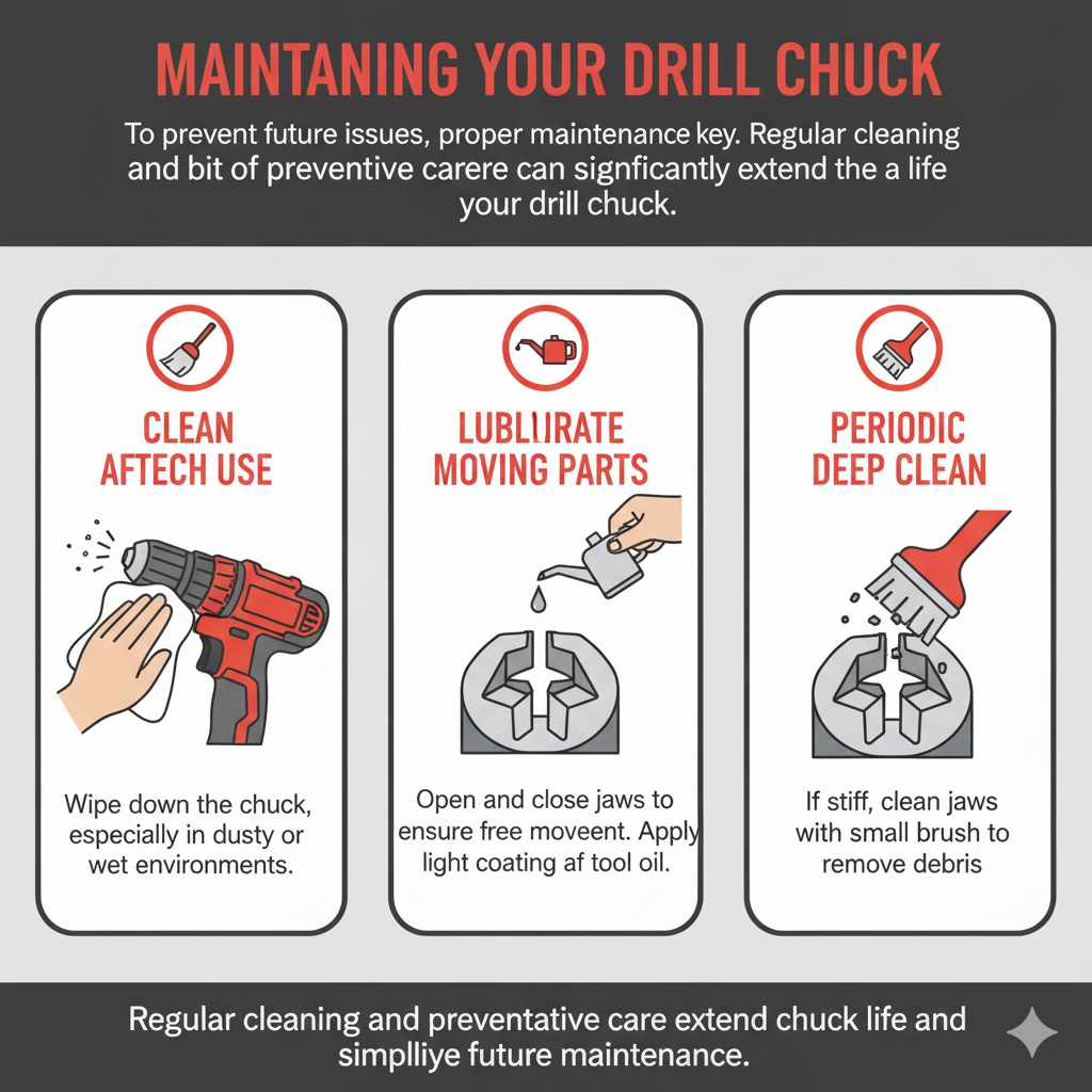 Maintaining Your Drill Chuck