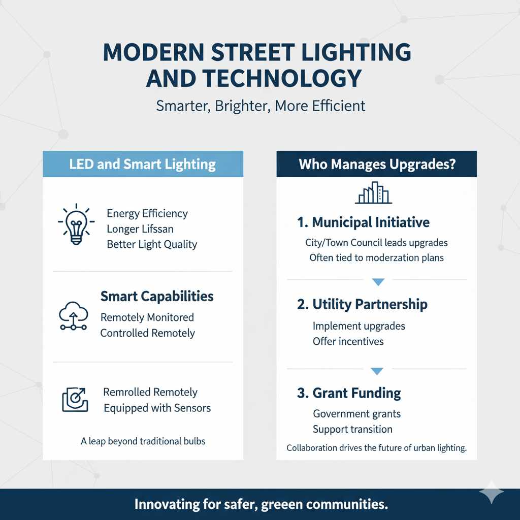 Modern Street Lighting and Technology