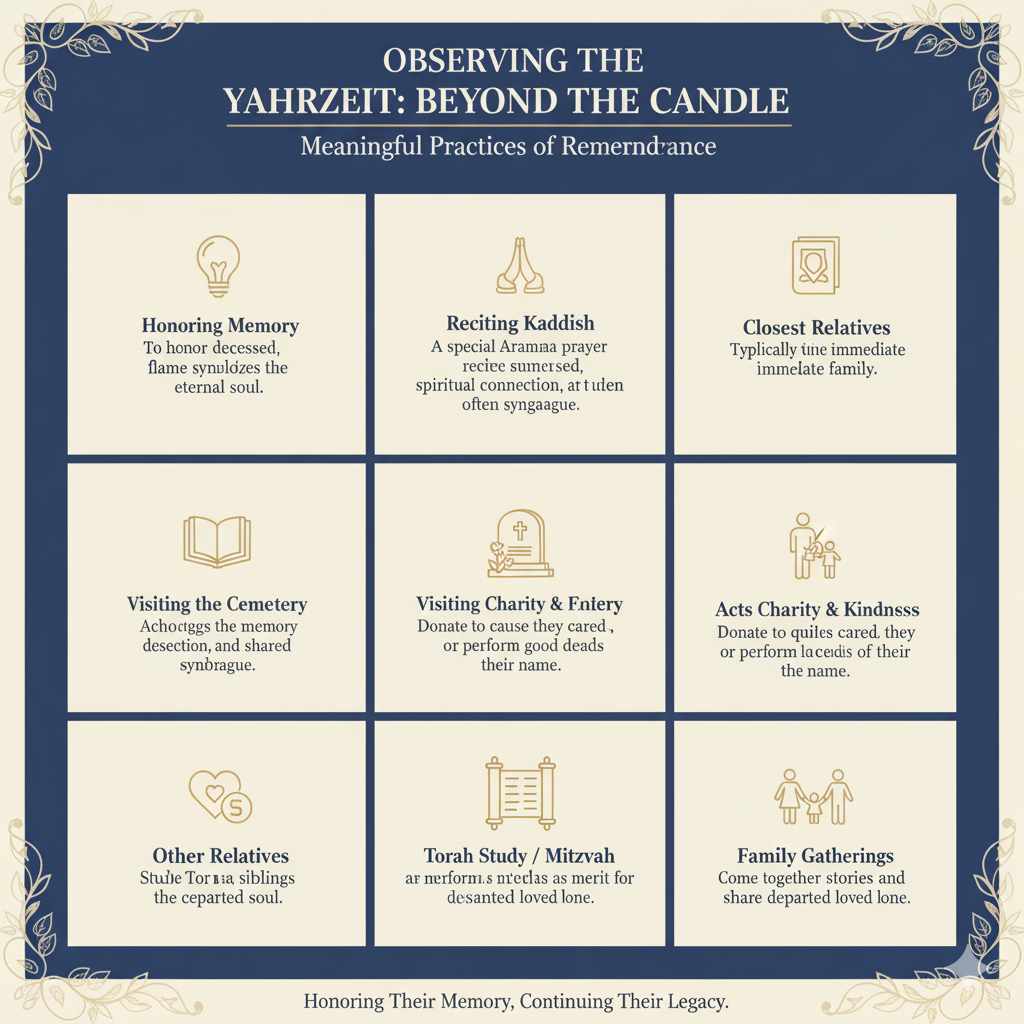 Observing the Yahrzeit: Beyond the Candle