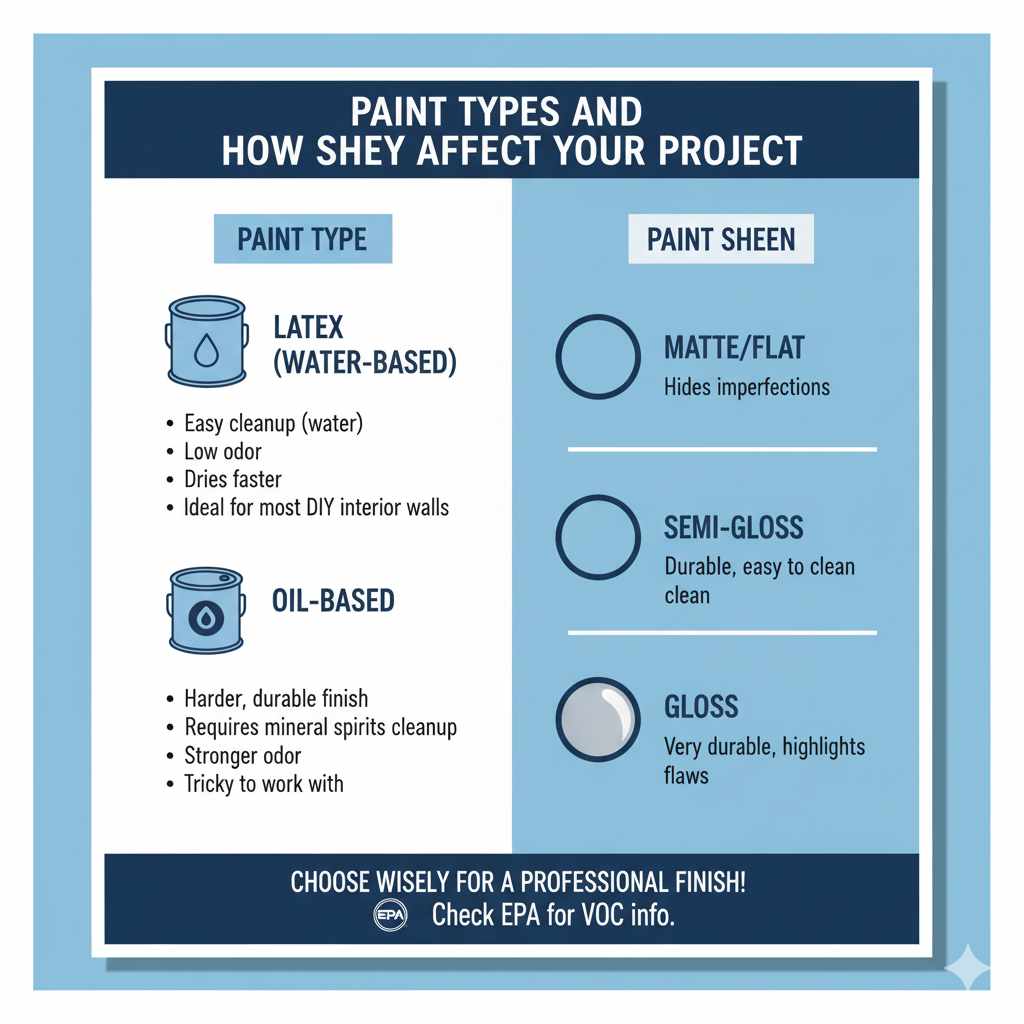 Paint Types and How They Affect Your Project