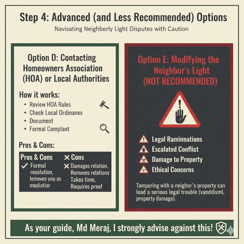 Step 4: Advanced (and Less Recommended) Options