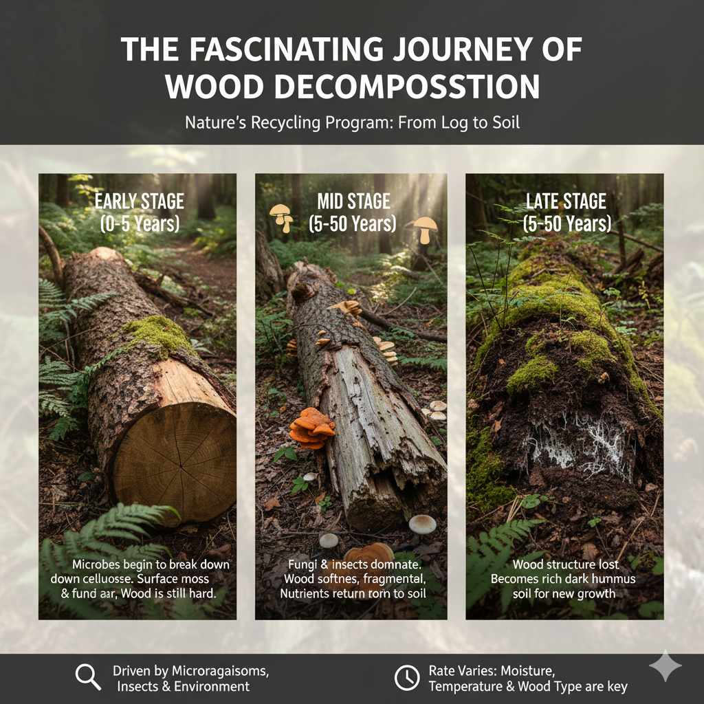 The Fascinating Journey of Wood Decomposition