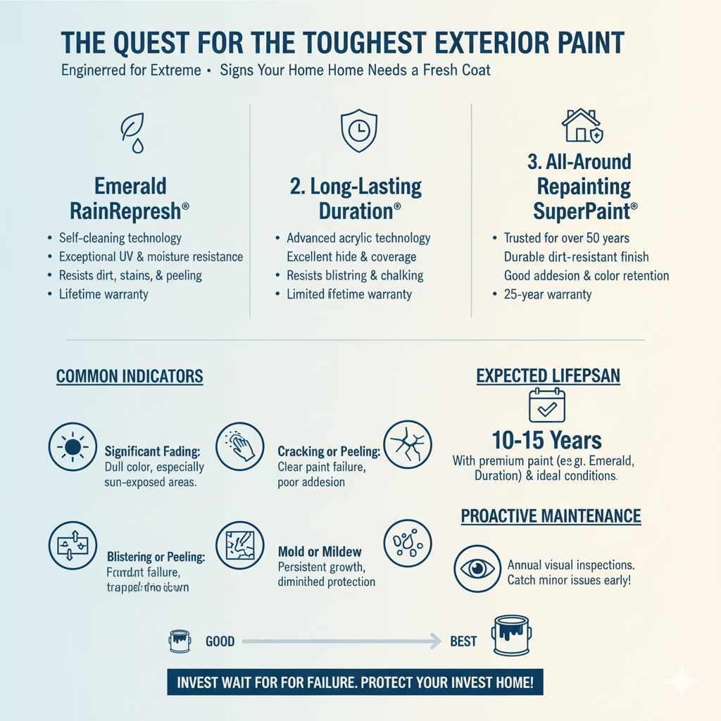 The Quest for the Toughest Exterior Paint