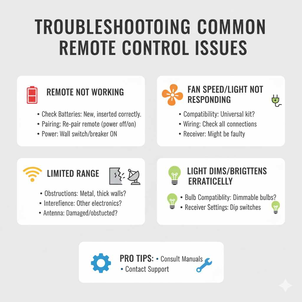 Troubleshooting Common Remote Control Issues