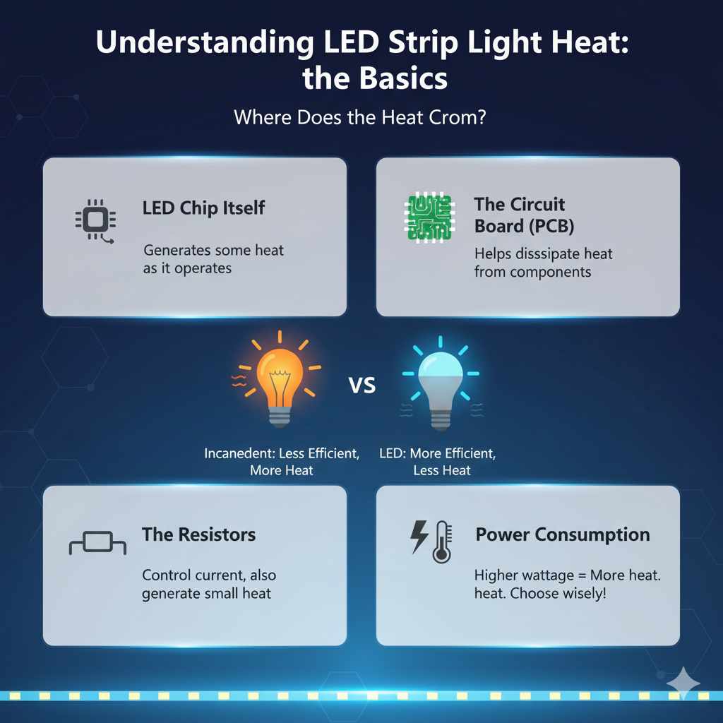 Understanding LED Strip Light Heat: The Basics