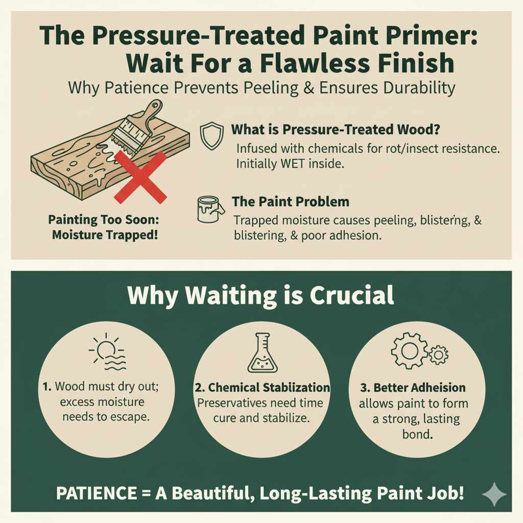 Understanding Pressure-Treated Wood and Paint