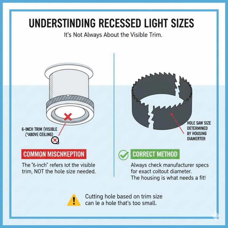 what-size-hole-saw-for-6-inch-recessed-light-essential-guide