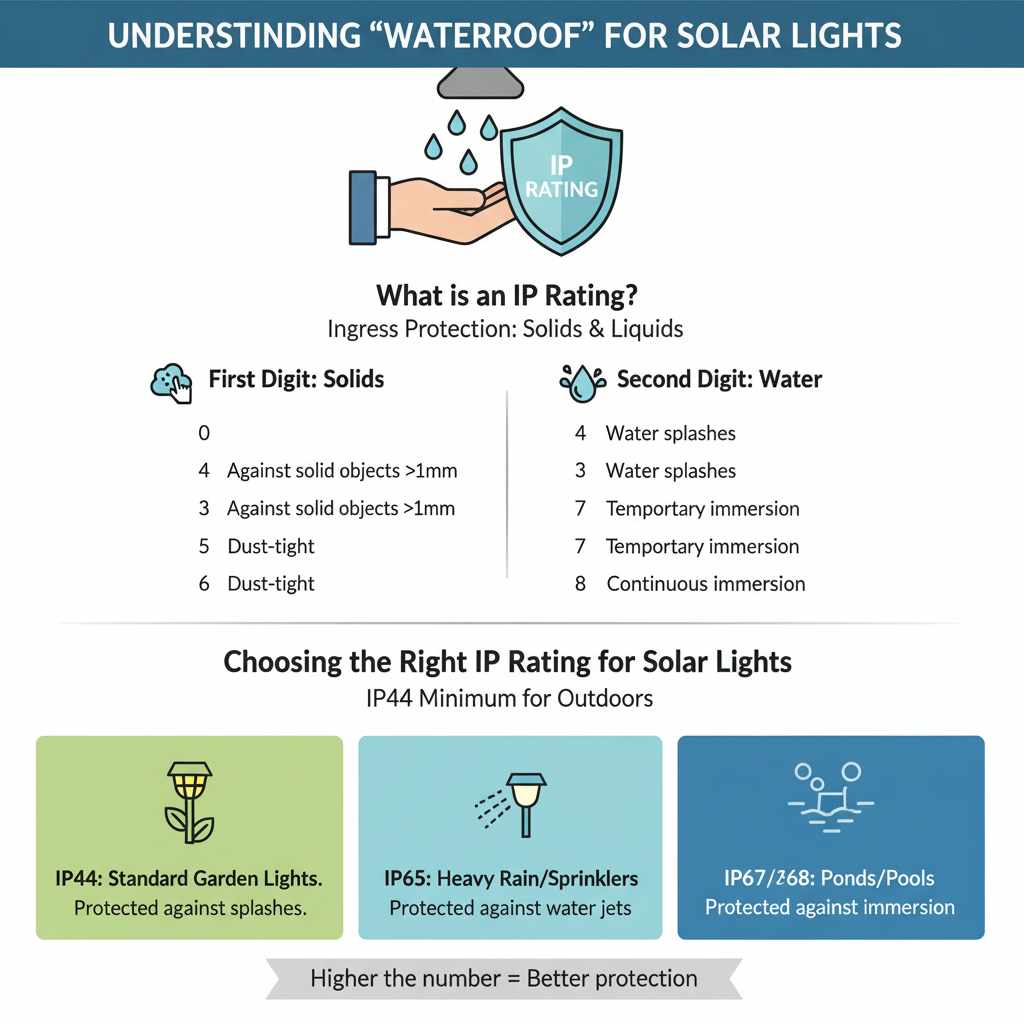 Understanding "Waterproof" for Solar Lights