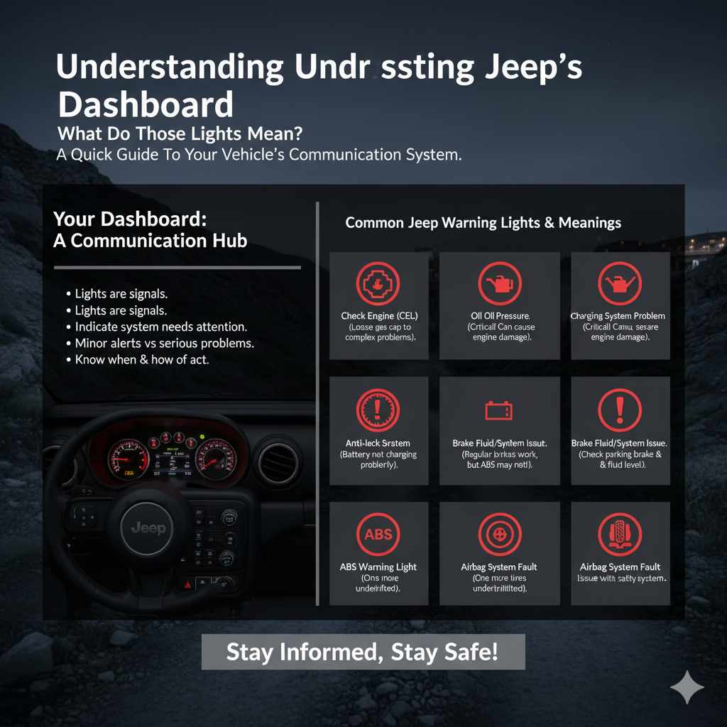 Understanding Your Jeep's Dashboard: What Do Those Lights Mean?