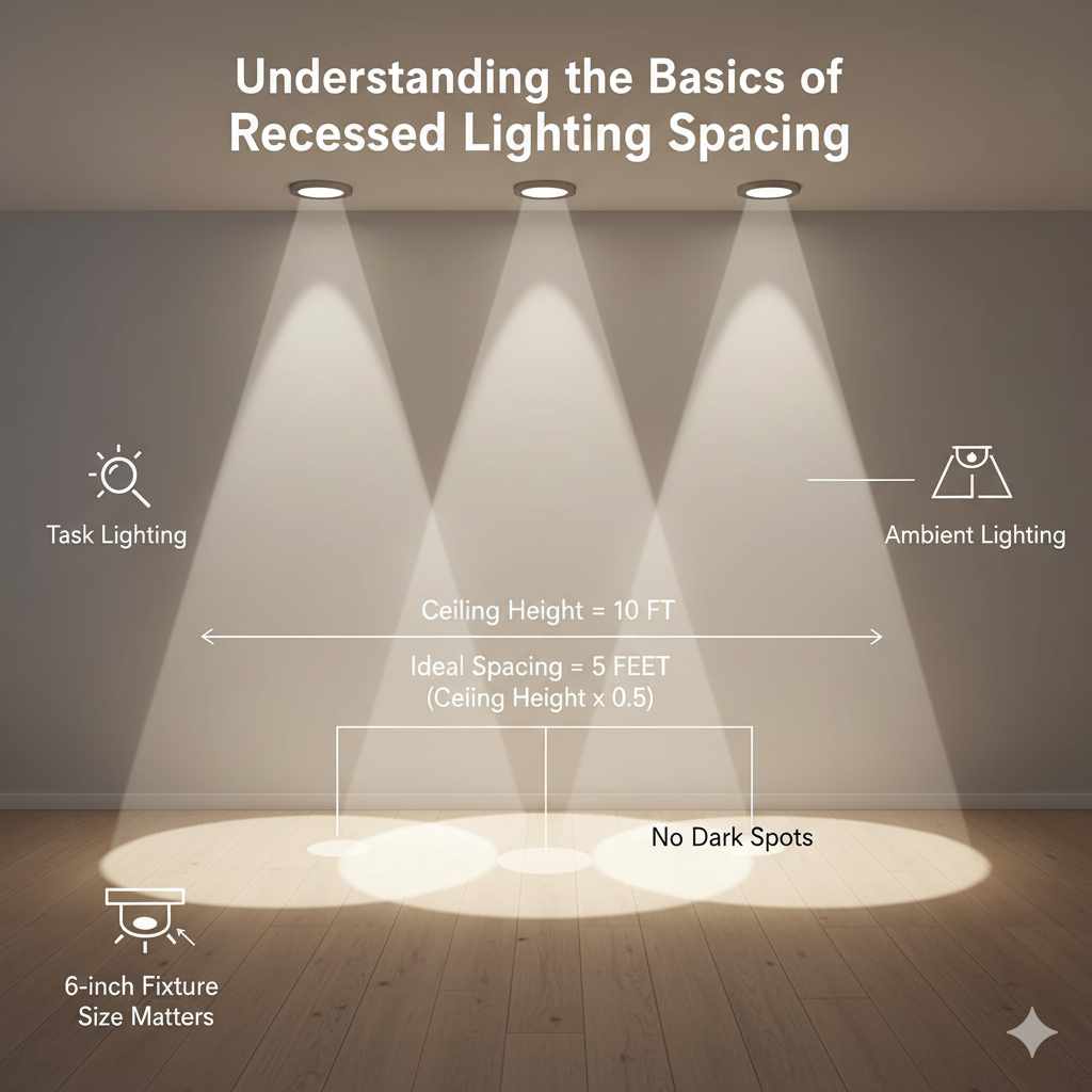 Understanding the Basics of Recessed Lighting Spacing