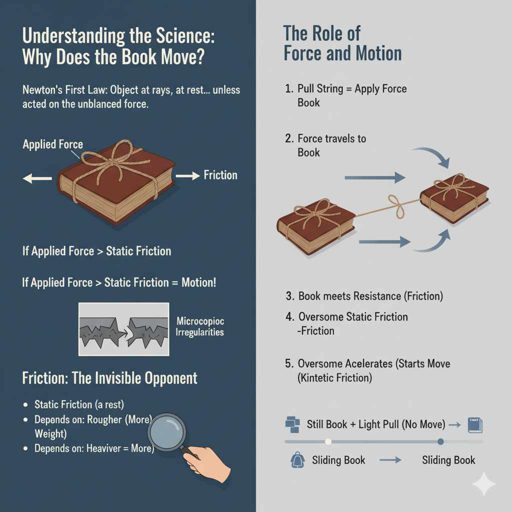 Understanding the Science: Why Does the Book Move?