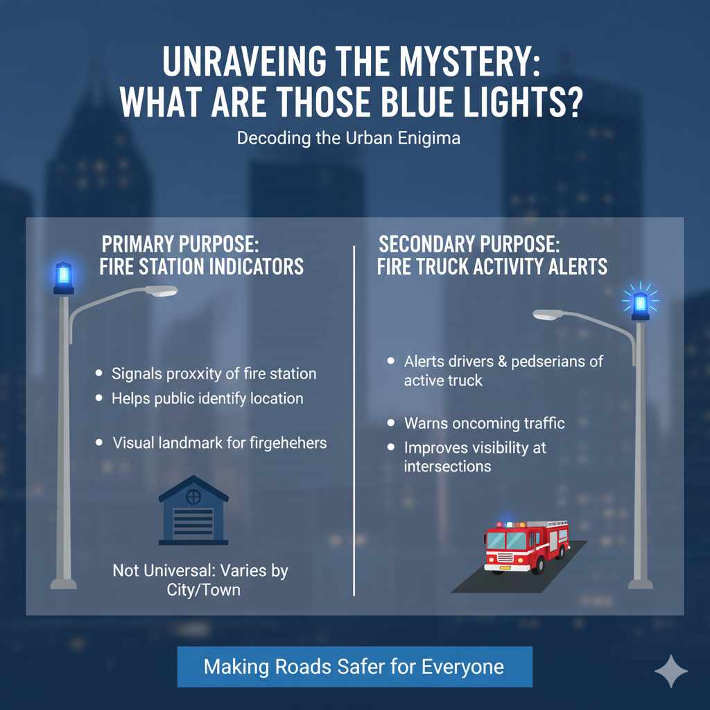 Unraveling the Mystery: What Are Those Blue Lights?
