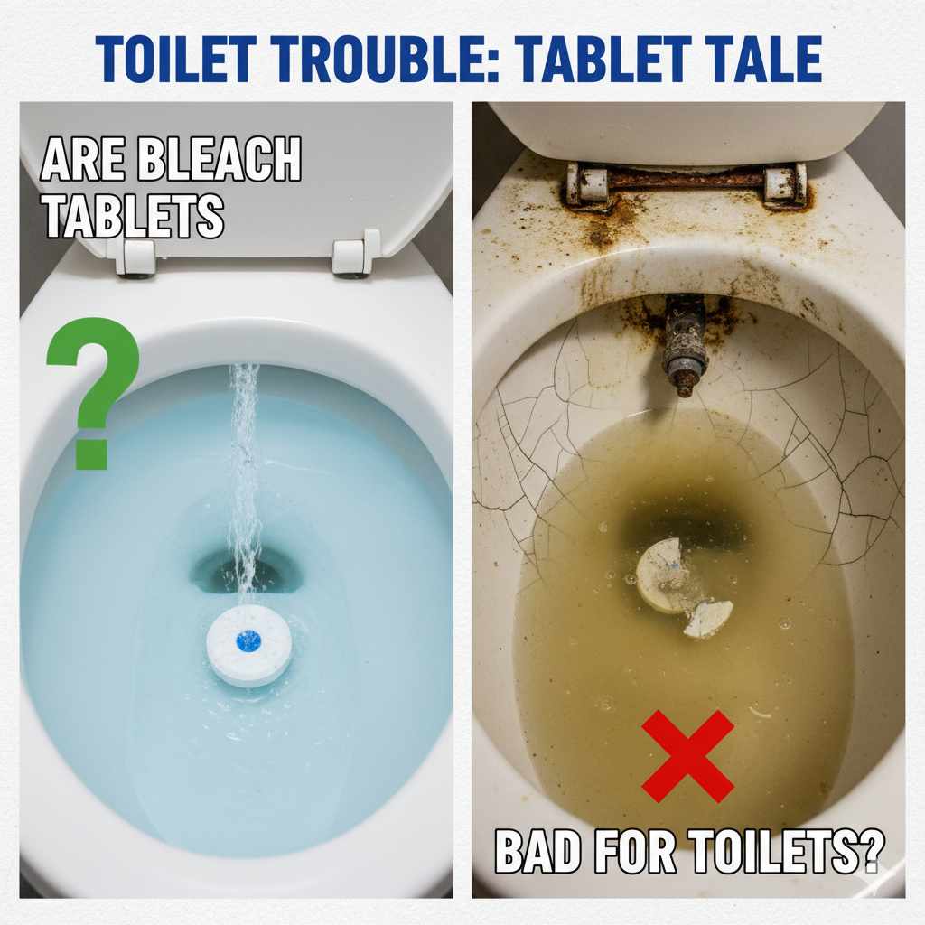 Are Bleach Tablets Bad For Toilets?
