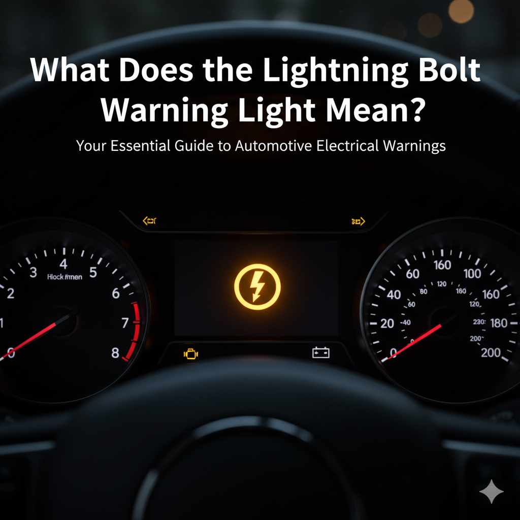What Does Lightning Bolt Warning Light Mean