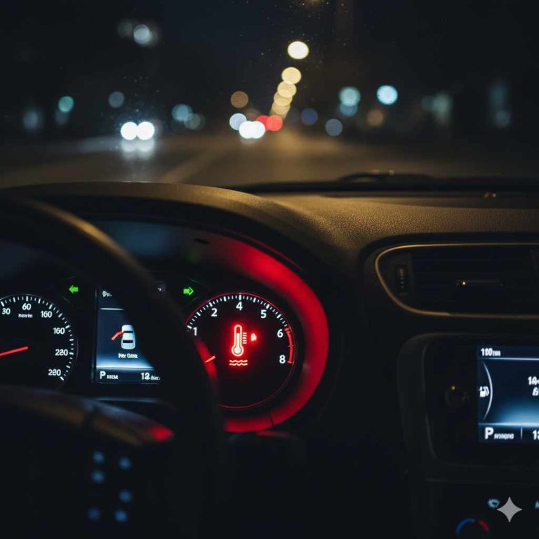 What Does The Temperature Warning Light Indicate